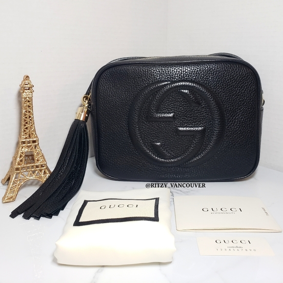Gucci Handbags - Authentic Gucci Soho Small Leather "DISCO" Bag